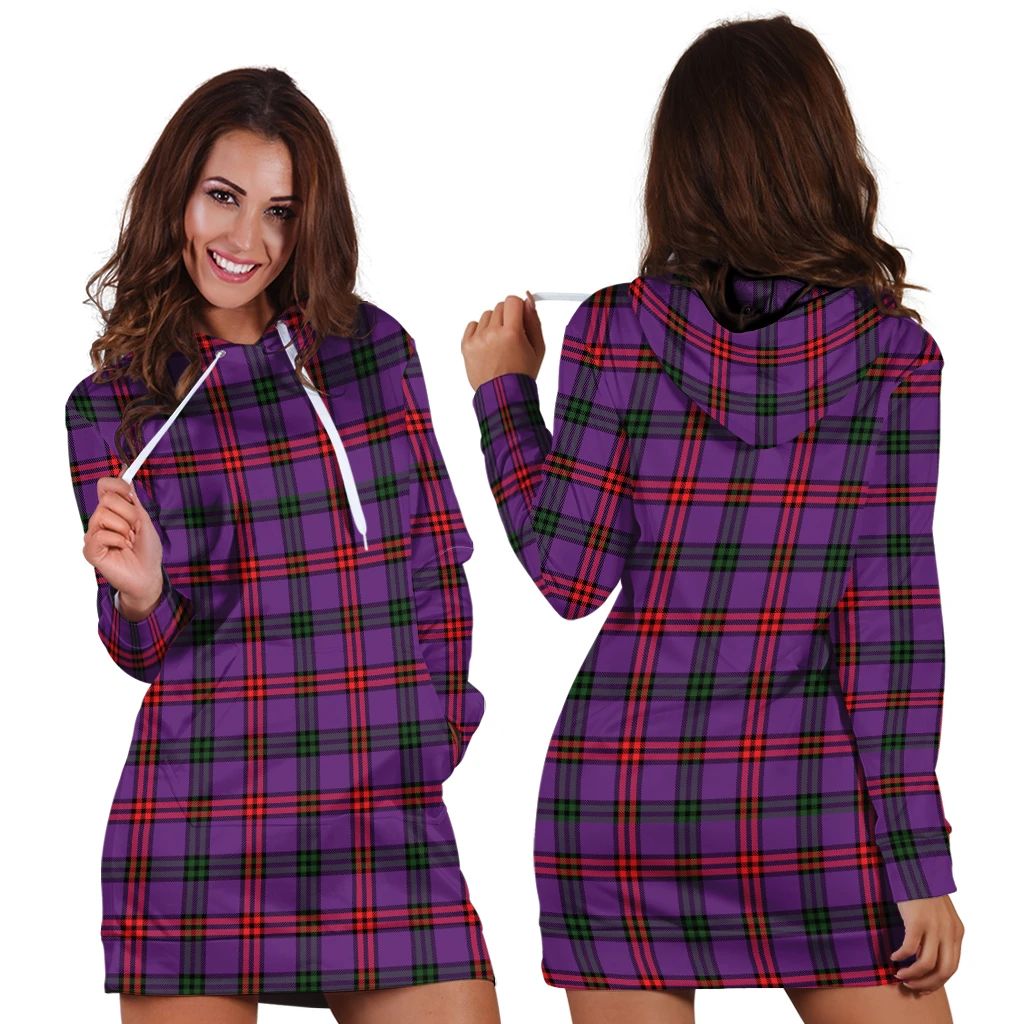 Montgomery Modern Tartan Classic Hoodie Dress