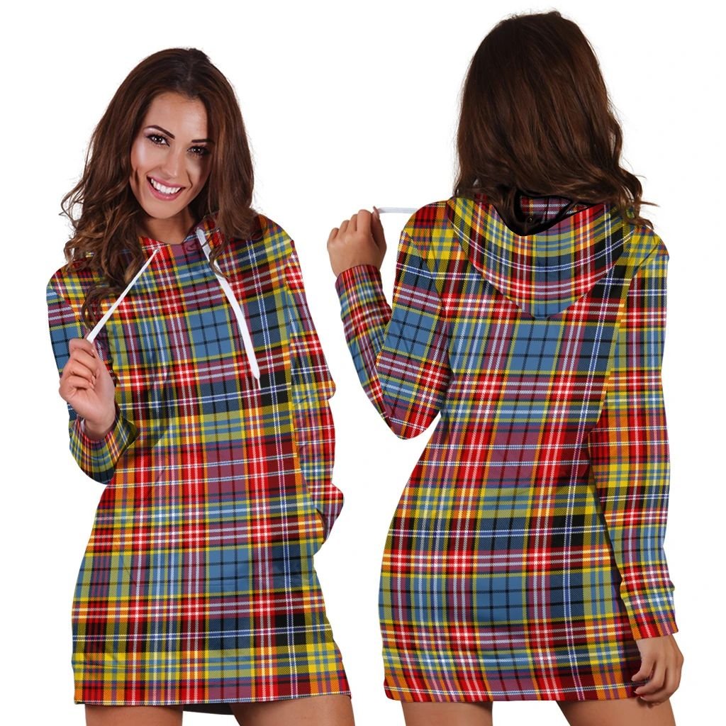 Ogilvie of Airlie Ancient Tartan Classic Hoodie Dress