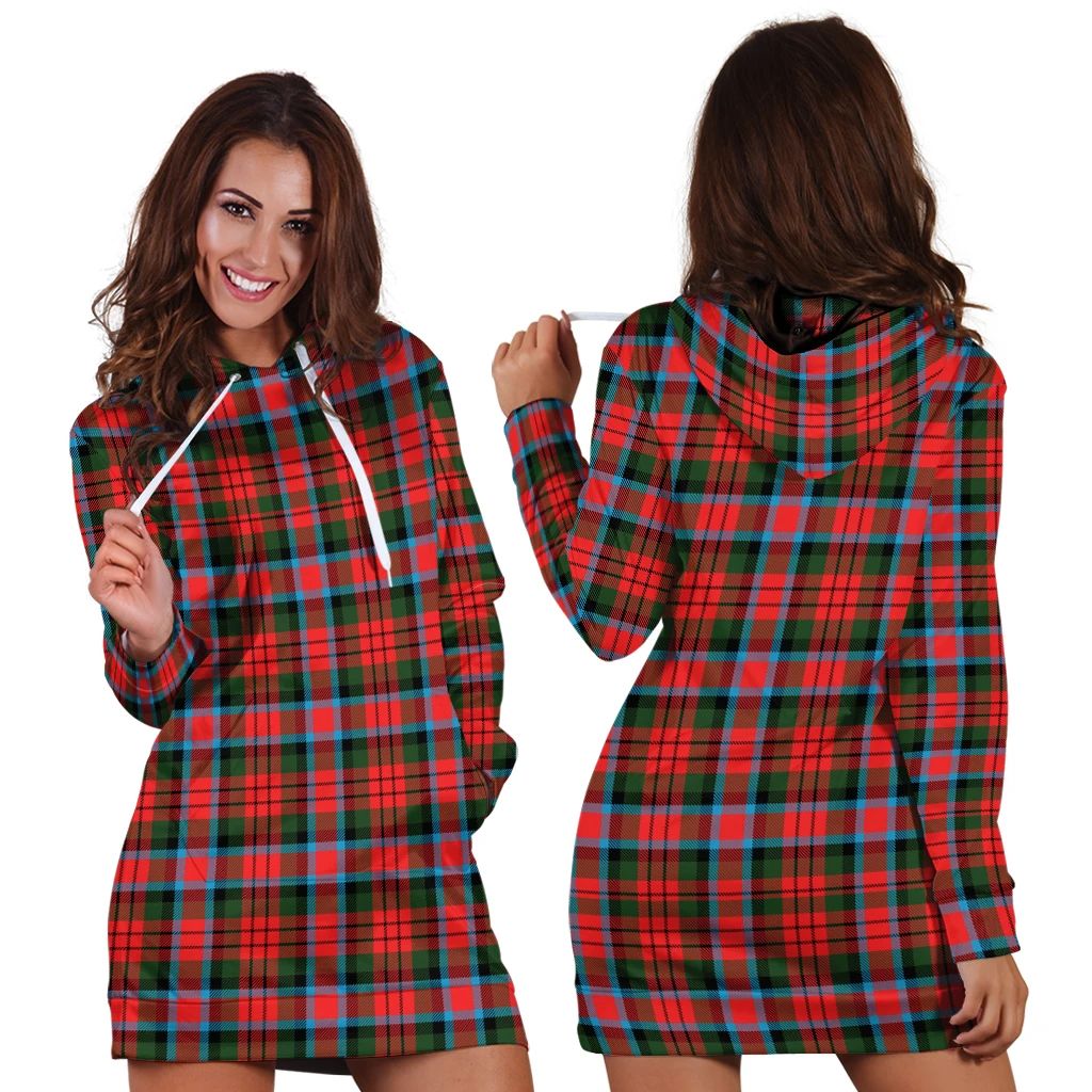 MacDuff Modern Tartan Classic Hoodie Dress