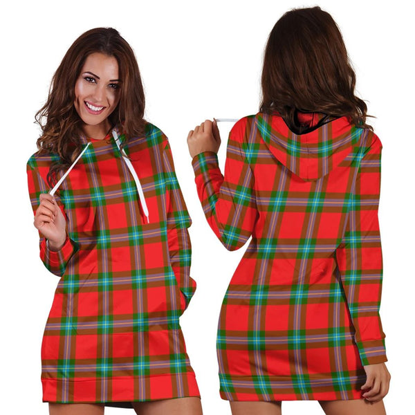 MacLaine of Loch Buie Tartan Classic Hoodie Dress