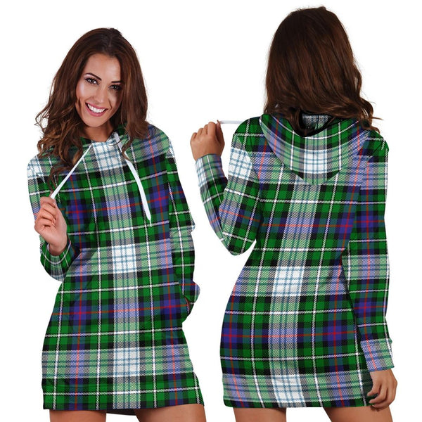 MacKenzie Dress Modern Tartan Classic Hoodie Dress