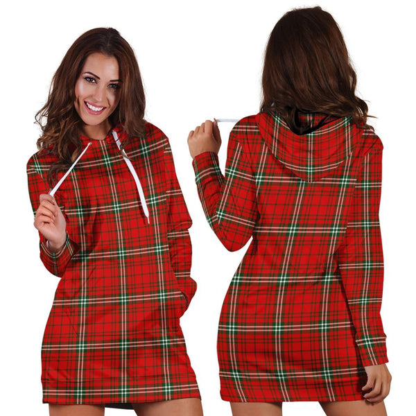 MacLay Modern Tartan Classic Hoodie Dress