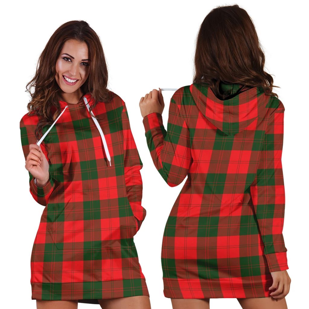 Erskine Modern Tartan Classic Hoodie Dress