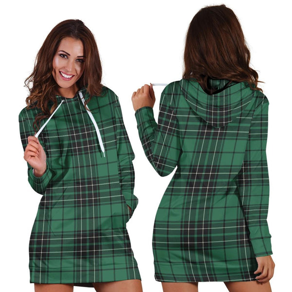 MacLean Hunting Ancient Tartan Classic Hoodie Dress