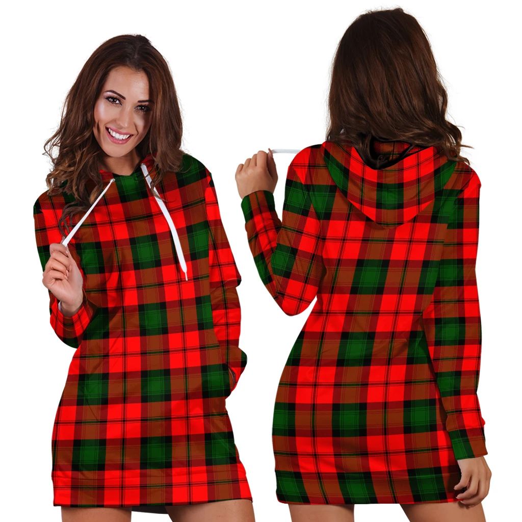 Kerr Modern Tartan Classic Hoodie Dress