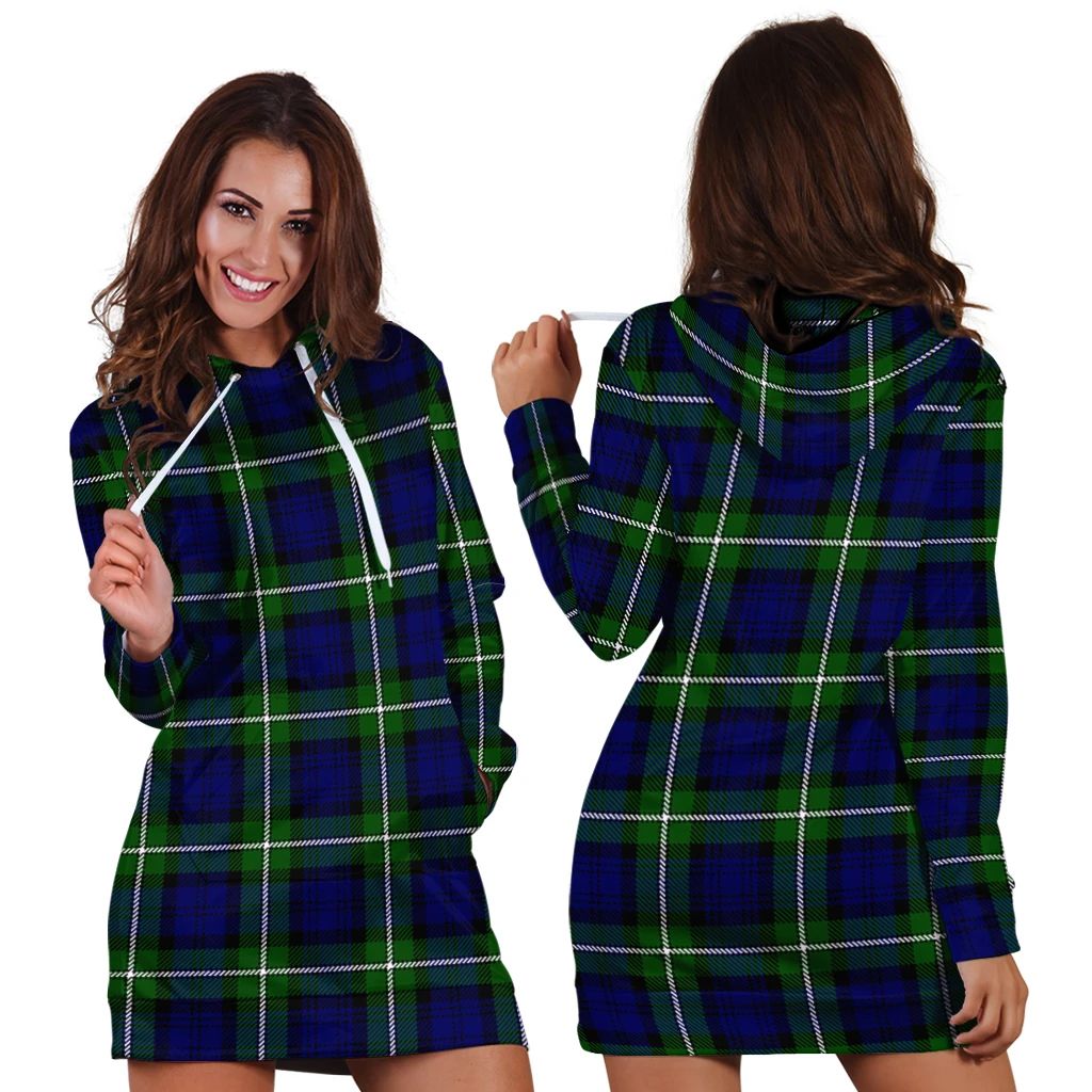 Forbes Modern Tartan Classic Hoodie Dress