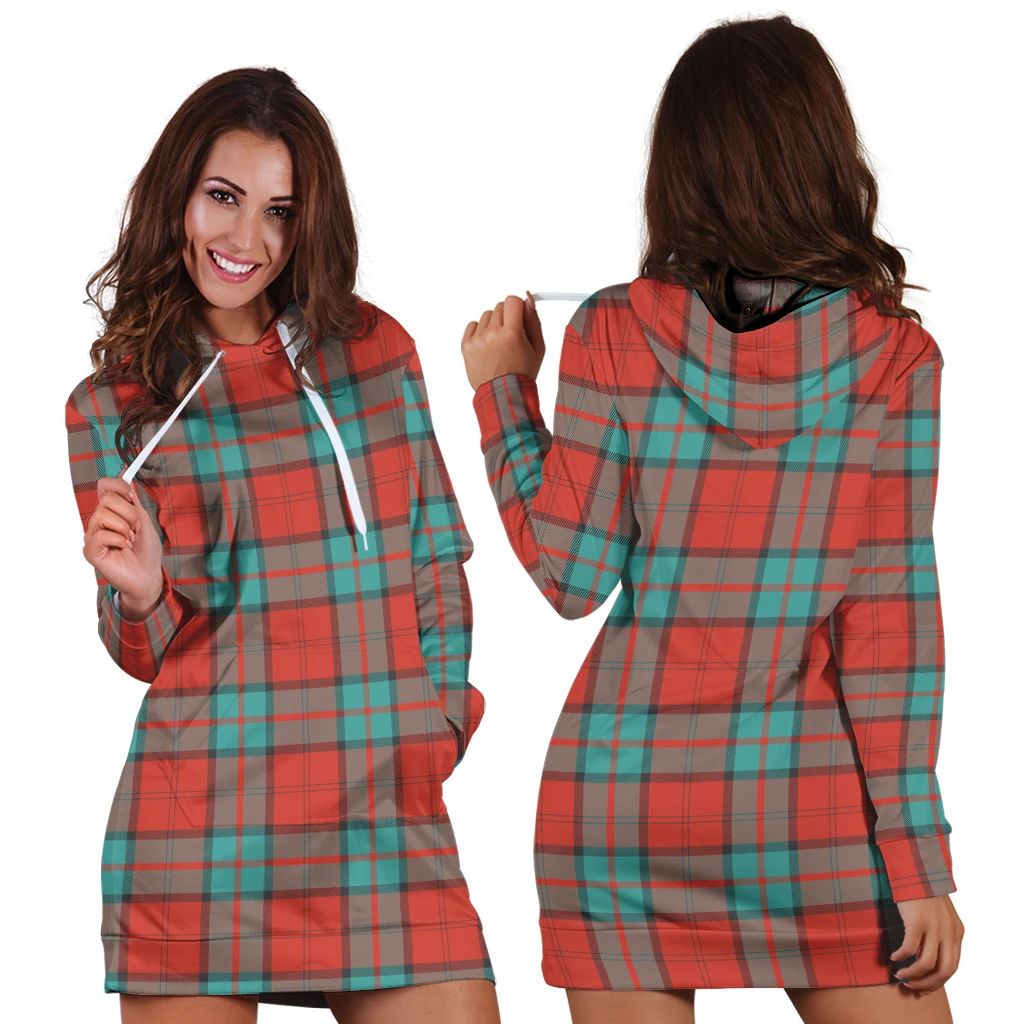 Dunbar Ancient Tartan Classic Hoodie Dress