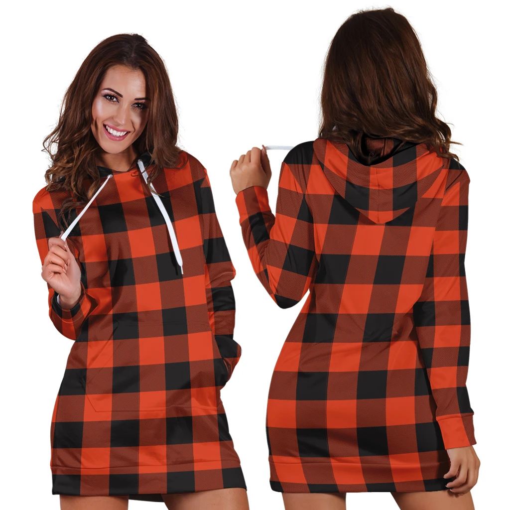 Rob Roy MacGregor Ancient Tartan Classic Hoodie Dress