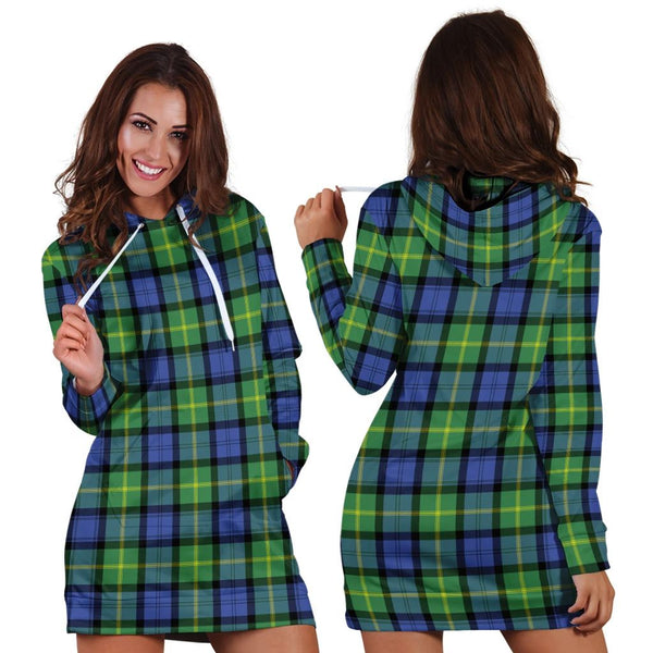 Gordon Old Ancient Tartan Classic Hoodie Dress