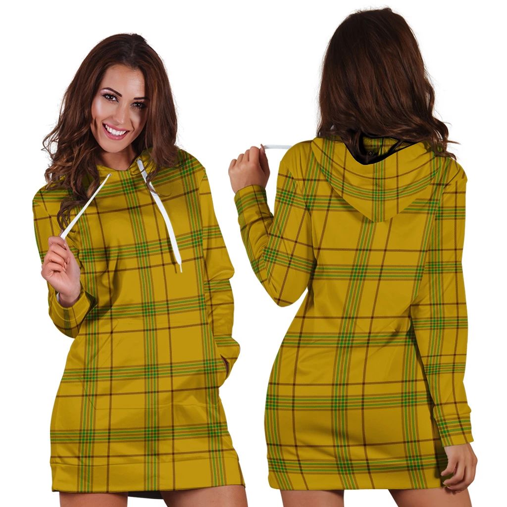 Houston Tartan Classic Hoodie Dress