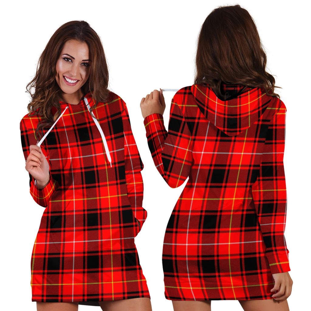 MacIver Modern Tartan Classic Hoodie Dress