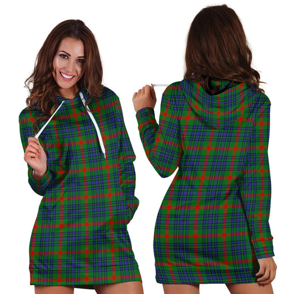 Aiton Tartan Classic Hoodie Dress