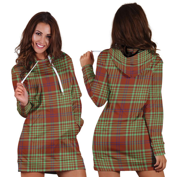 MacGillivray Hunting Ancient Tartan Classic Hoodie Dress