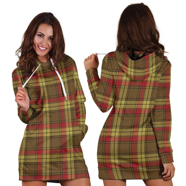 MacMillan Old Weathered Tartan Classic Hoodie Dress