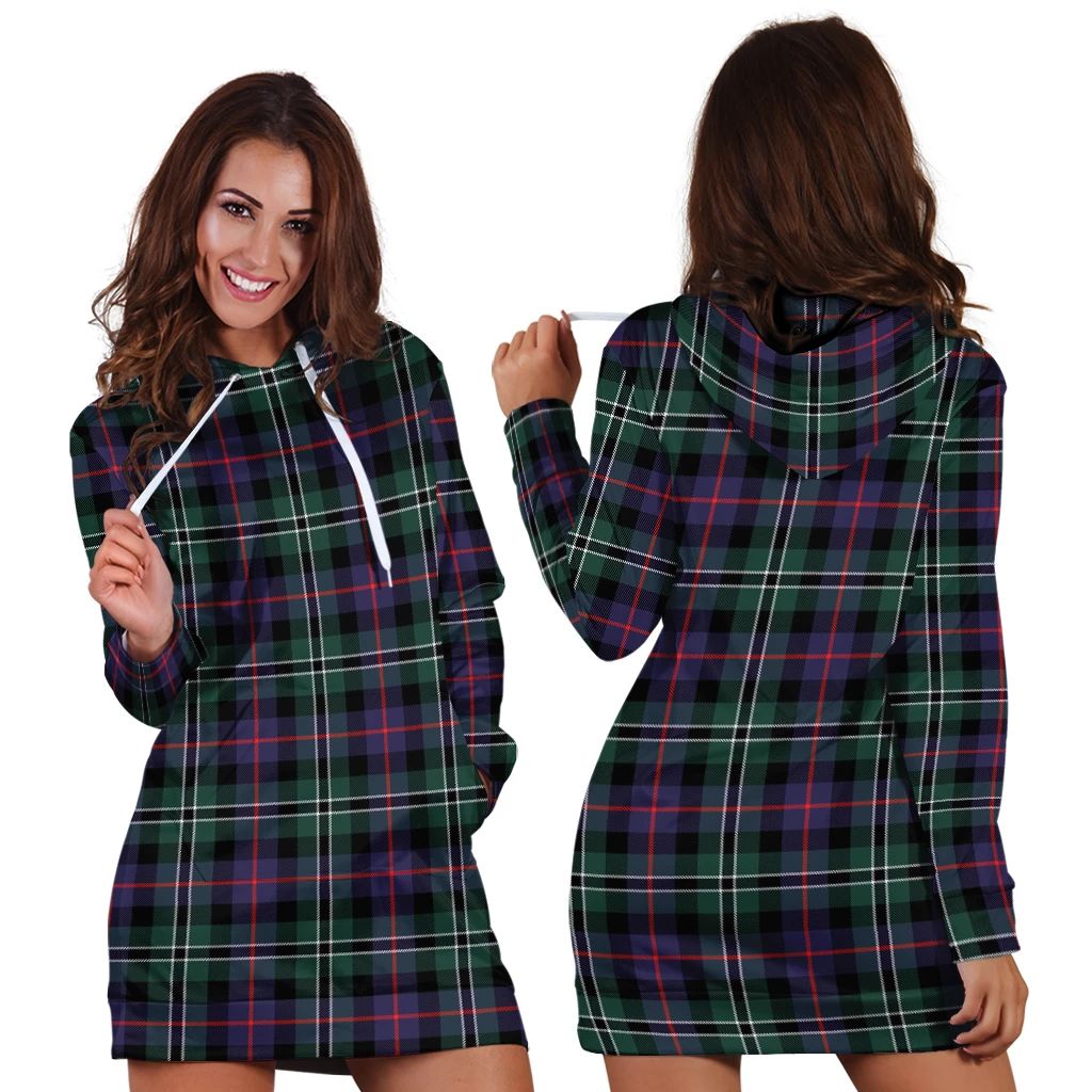 Rose Hunting Modern Tartan Classic Hoodie Dress