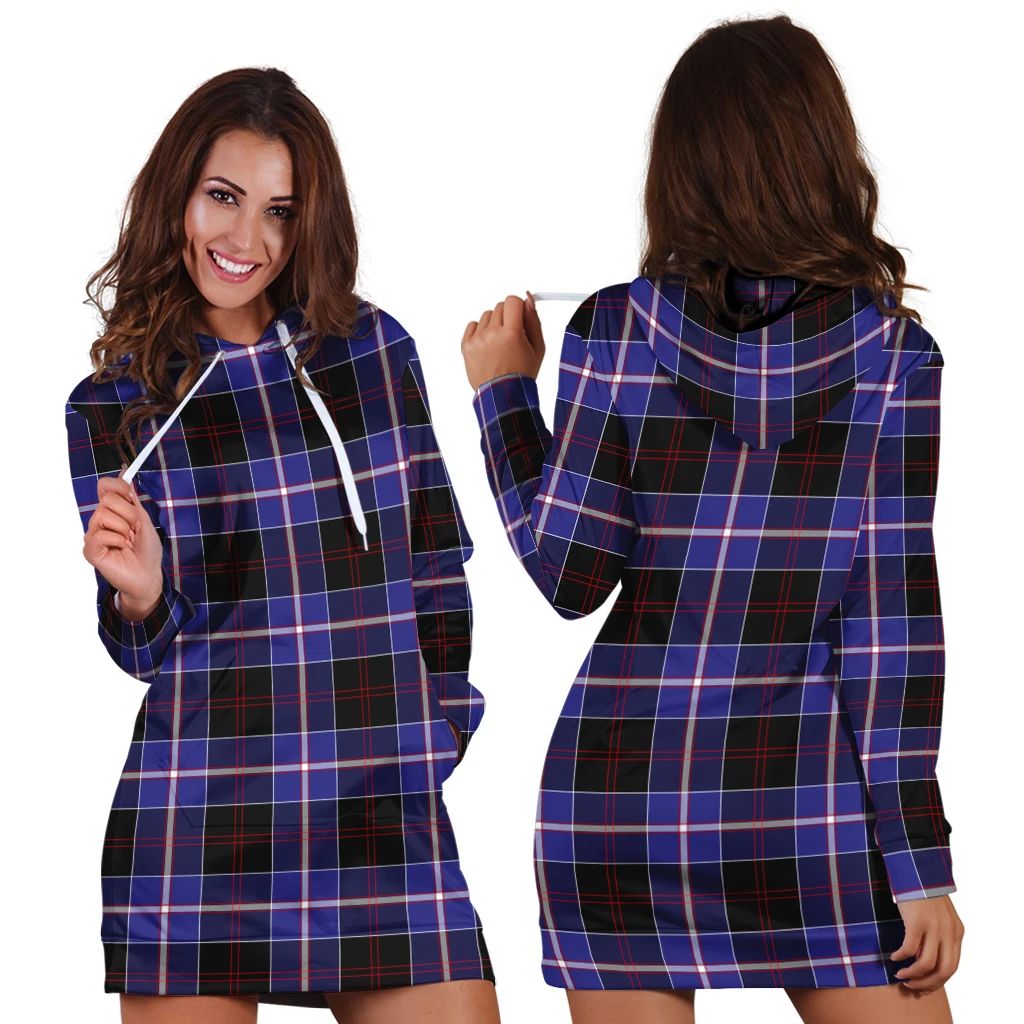 Dunlop Modern Tartan Classic Hoodie Dress