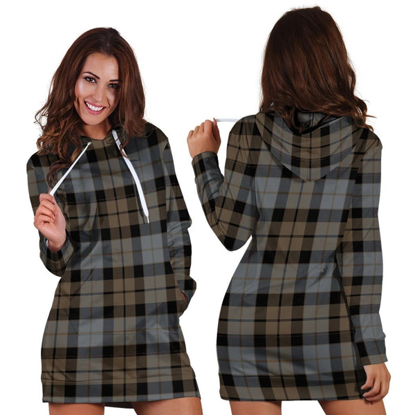 MacKay Weathered Tartan Classic Hoodie Dress