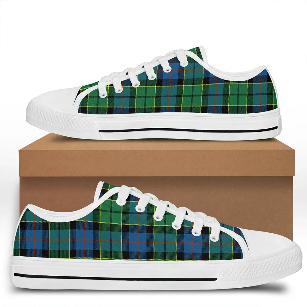 Forsyth Ancient Tartan Classic Low Top Shoes