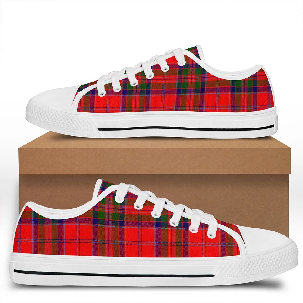 MacGillivray Modern Tartan Classic Low Top Shoes