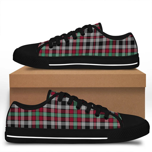 Borthwick Ancient Tartan Classic Crest Low Top Shoes