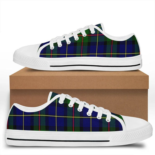 MacLeod of Harris Modern Tartan Classic Low Top Shoes