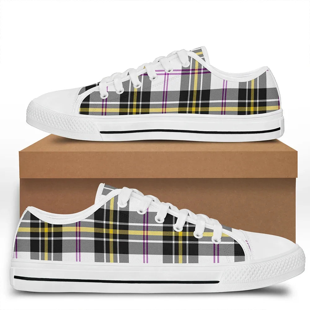 MacPherson Dress Modern Tartan Classic Low Top Shoes