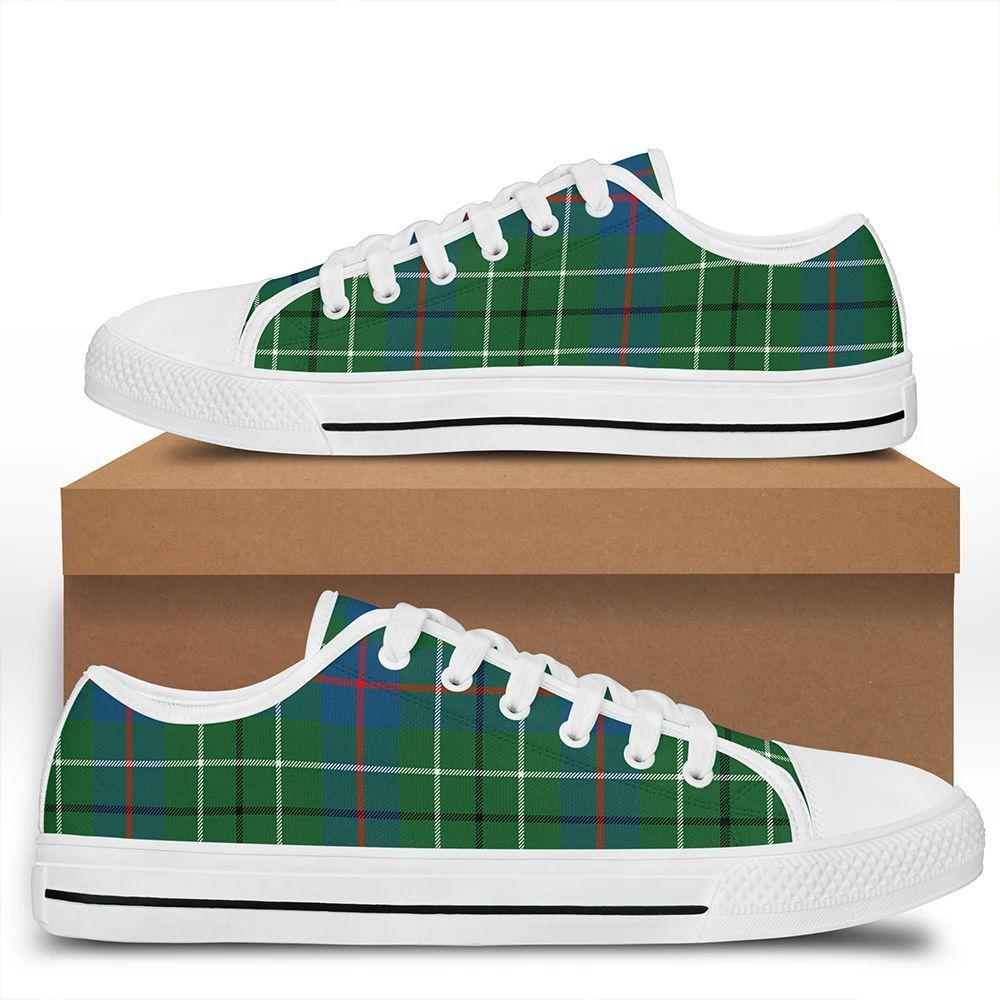 Duncan Ancient Tartan Classic Low Top Shoes