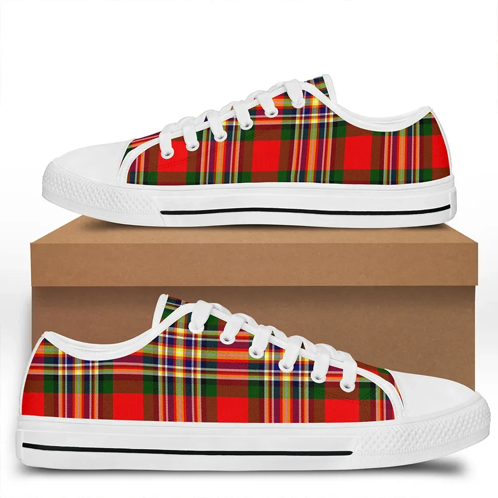 MacGill Modern Tartan Classic Low Top Shoes