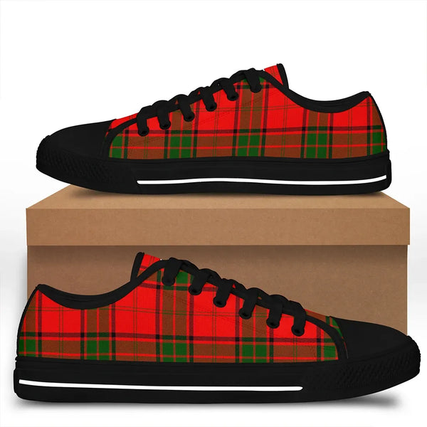 Maxwell Modern Tartan Classic Crest Low Top Shoes