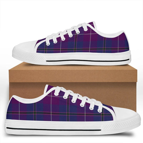 Pride of Glencoe Tartan Classic Low Top Shoes