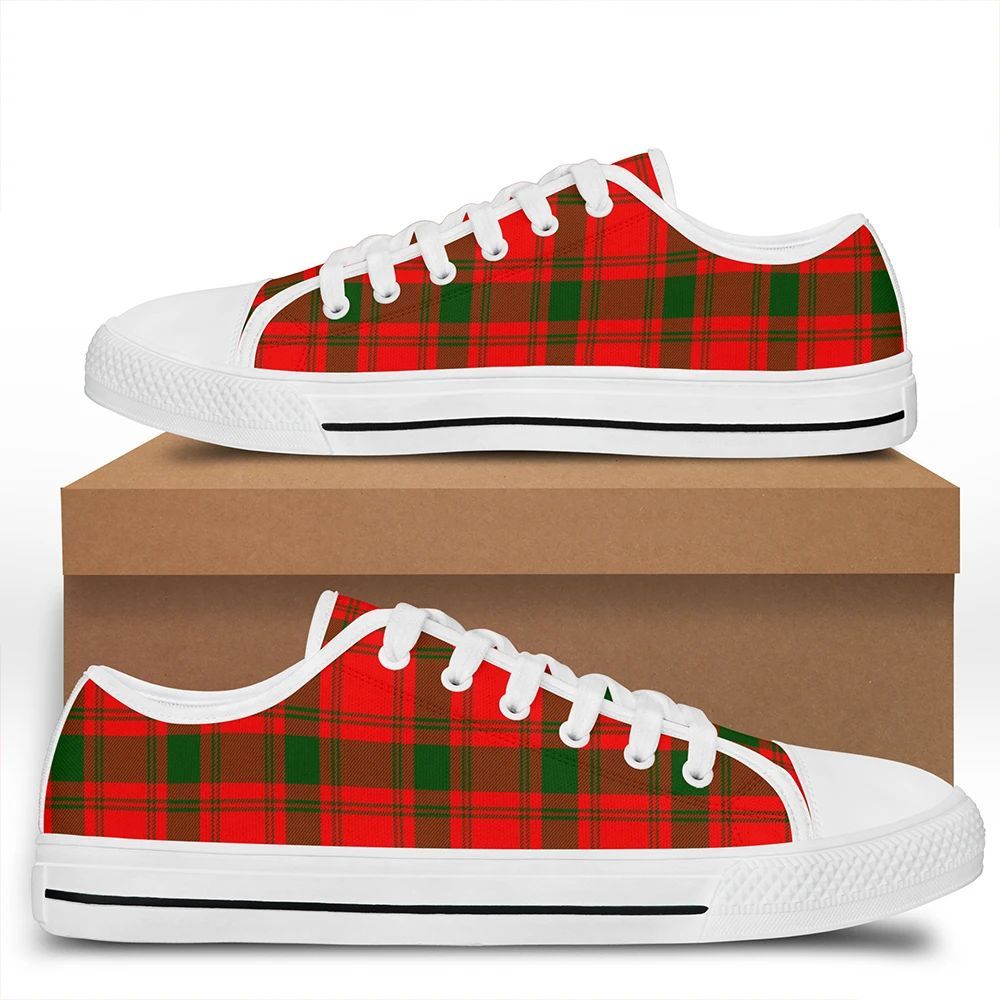 MacQuarrie Modern Tartan Classic Low Top Shoes