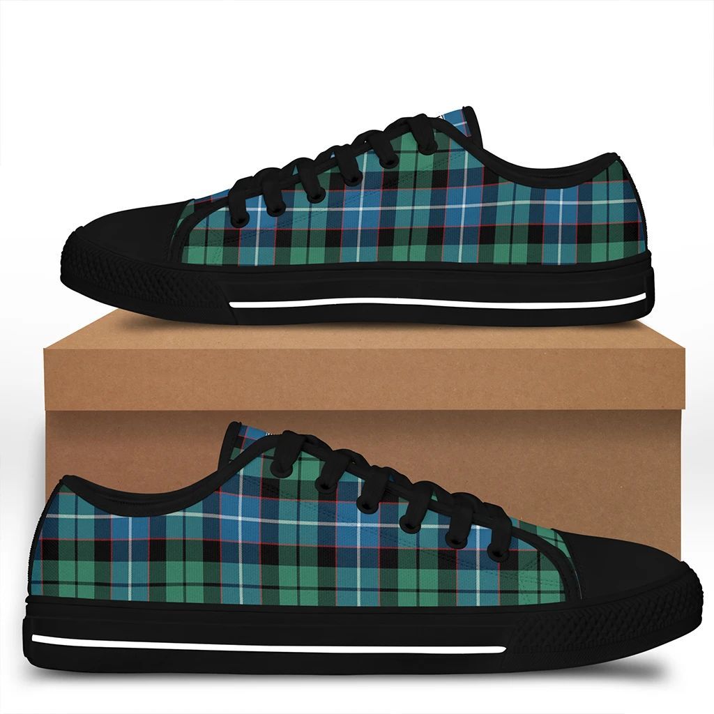 Galbraith Ancient Tartan Classic Crest Low Top Shoes