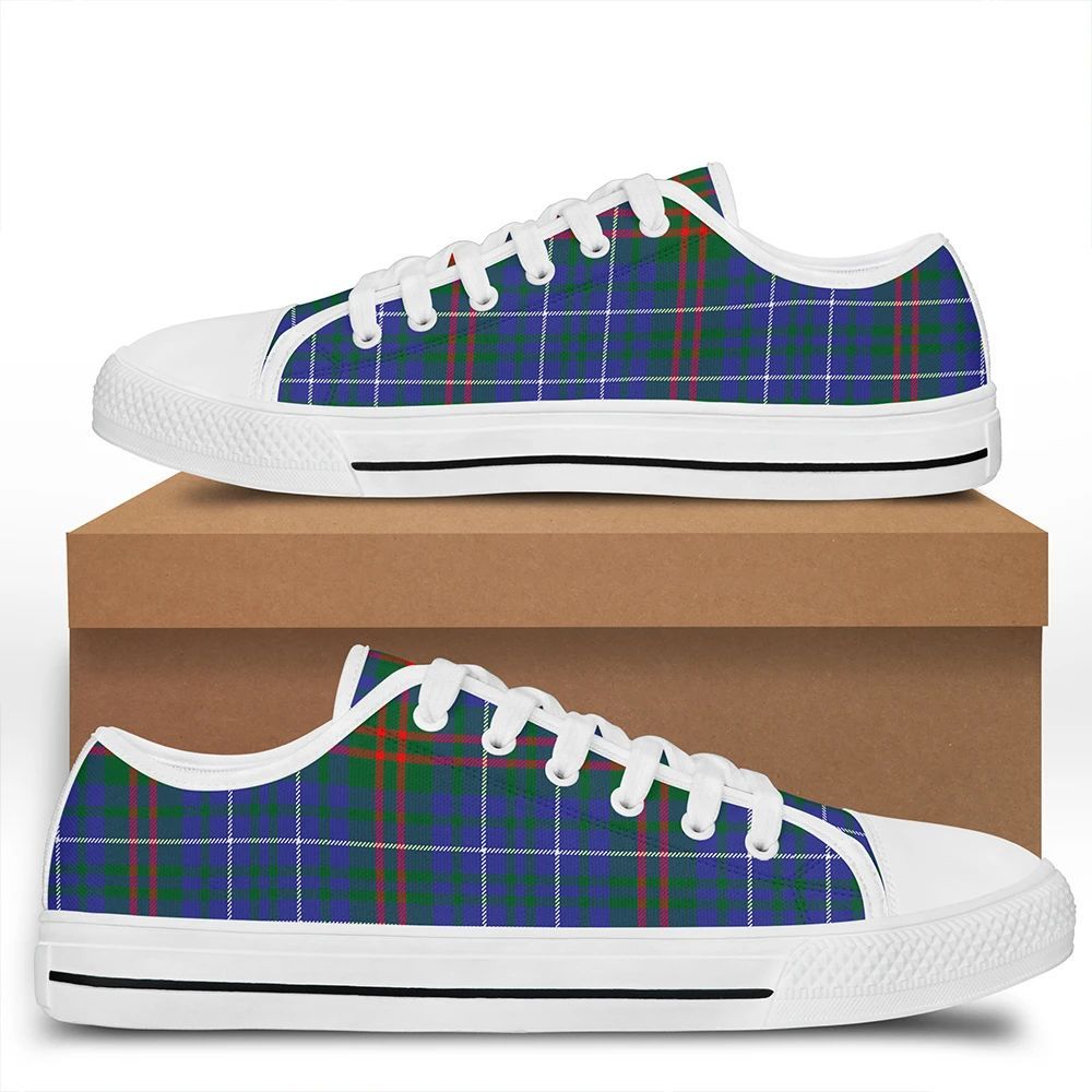 Edmonstone Tartan Classic Low Top Shoes