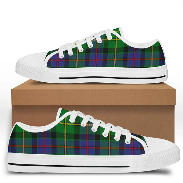 Tait Modern Tartan Classic Low Top Shoes