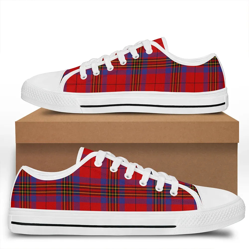 Leslie Modern Tartan Classic Low Top Shoes