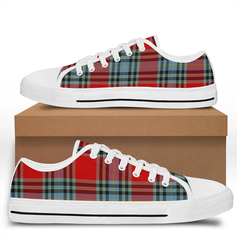 MacLeay Tartan Classic Low Top Shoes