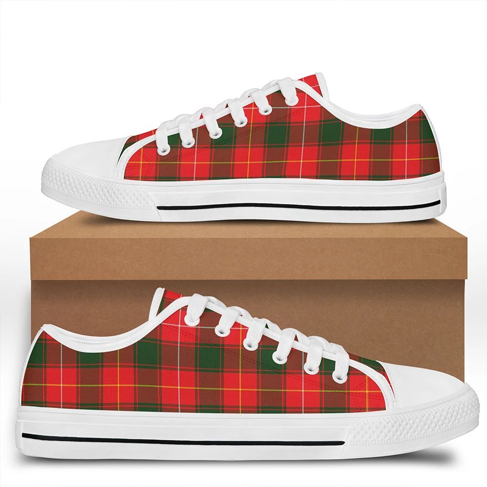 MacPhee Modern Tartan Classic Low Top Shoes