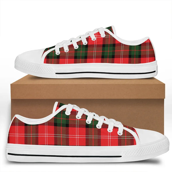 Nesbitt Modern Tartan Classic Low Top Shoes