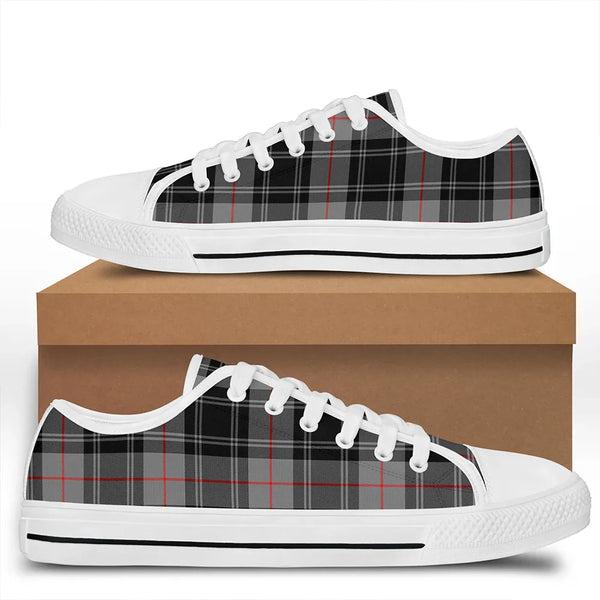 Moffat Modern Tartan Classic Low Top Shoes