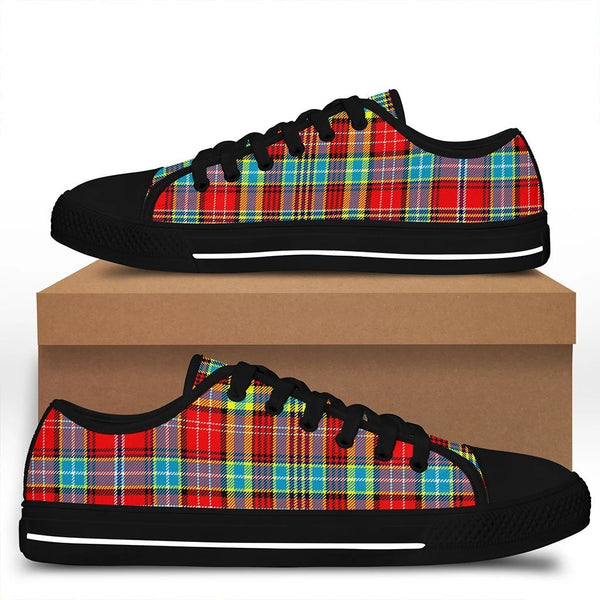 Ogilvie Tartan Classic Crest Low Top Shoes