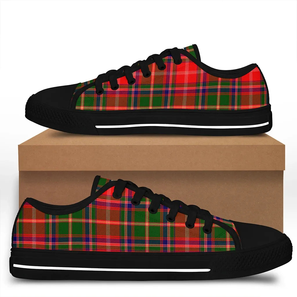 Somerville Modern Tartan Classic Crest Low Top Shoes