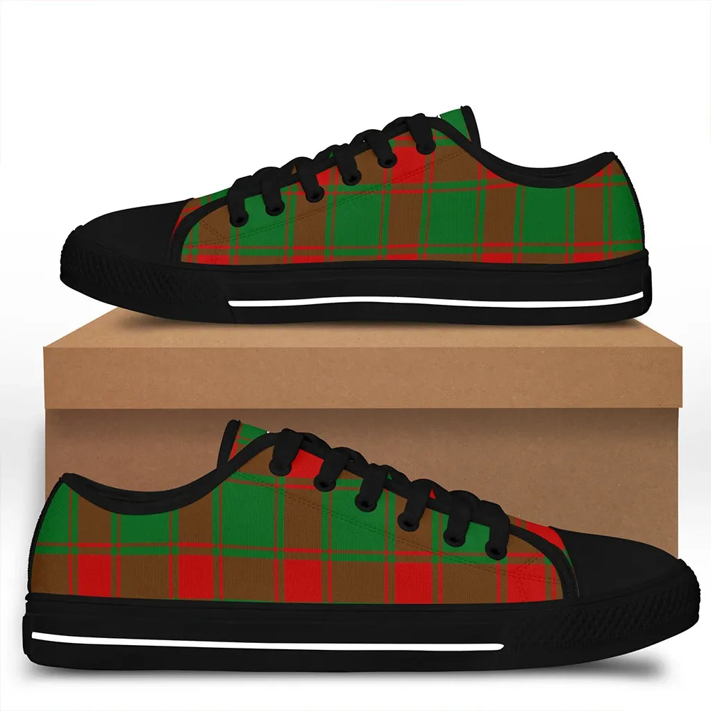 Middleton Modern Tartan Classic Crest Low Top Shoes