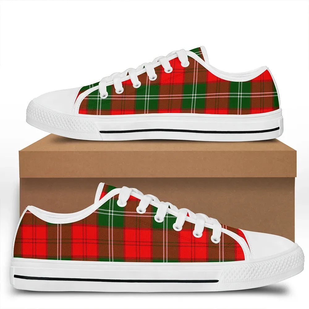 Lennox Modern Tartan Classic Low Top Shoes