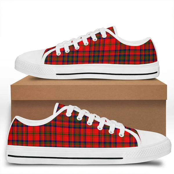 Matheson Modern Tartan Classic Low Top Shoes