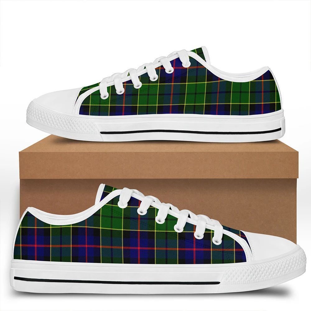 Forsyth Modern Tartan Classic Low Top Shoes