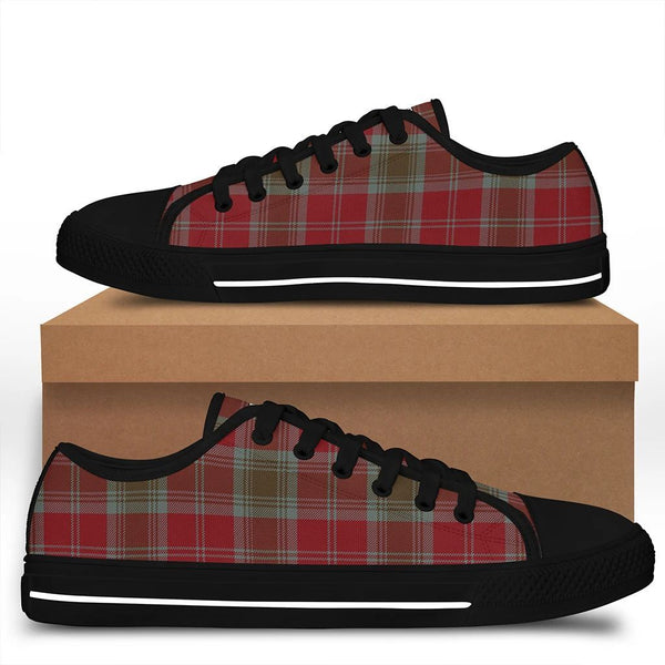 Lindsay Weathered Tartan Classic Crest Low Top Shoes