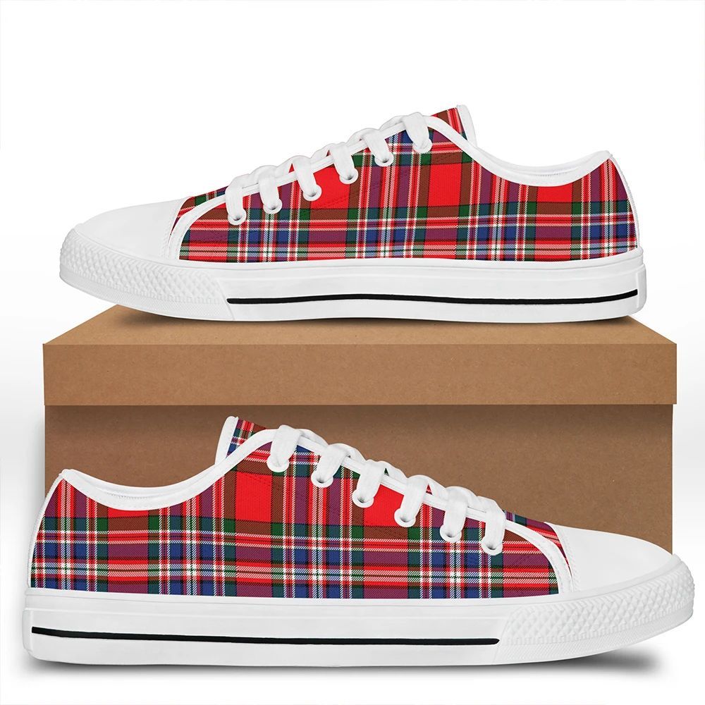 MacFarlane Modern Tartan Classic Low Top Shoes