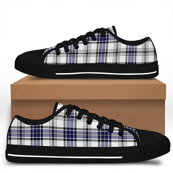 Hannay Modern Tartan Classic Crest Low Top Shoes