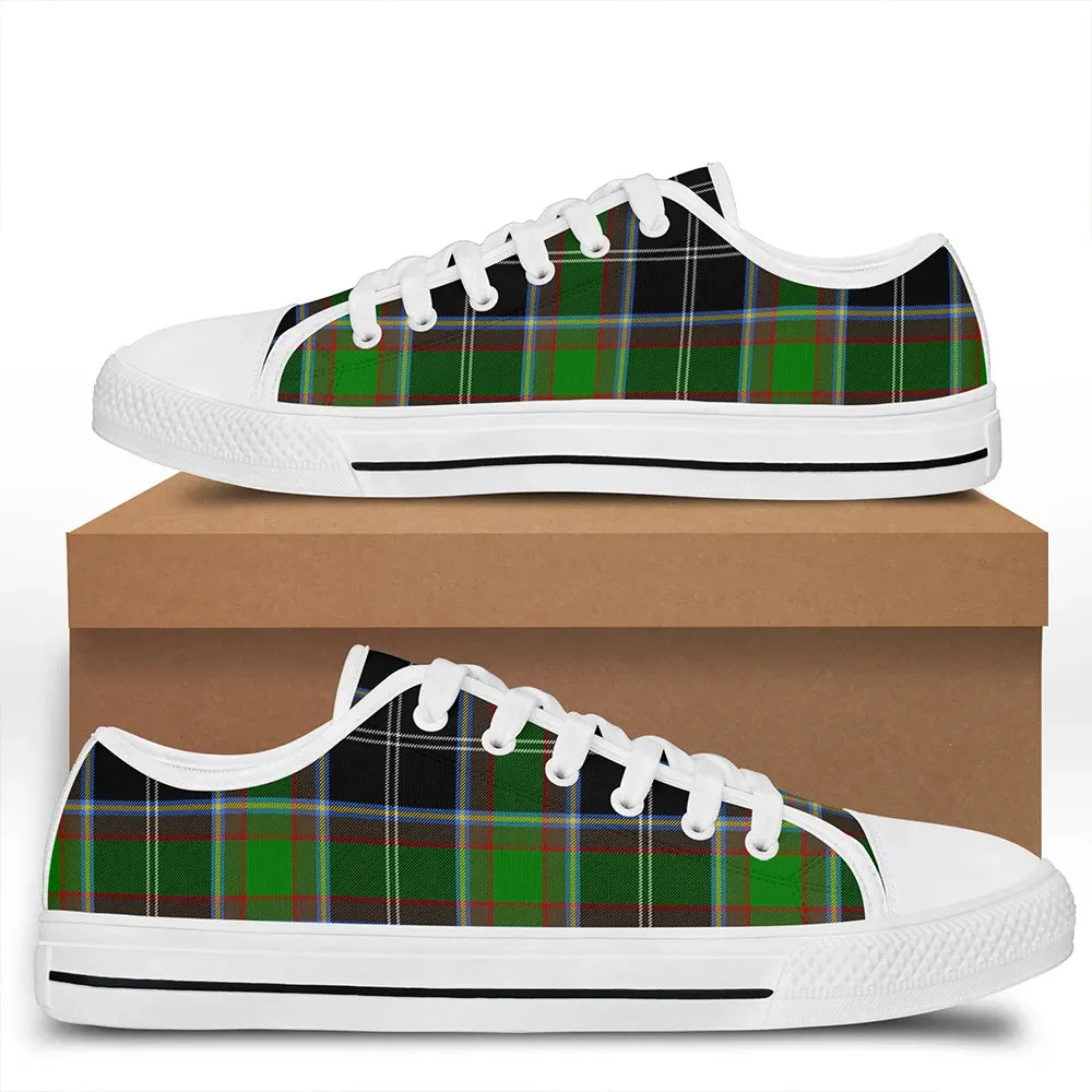 Webster Tartan Classic Low Top Shoes