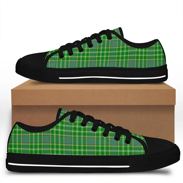 Currie Tartan Classic Crest Low Top Shoes